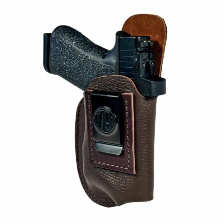 Optic Ready Light Bearing Fair Chase Deer Hide Holster Size 3L